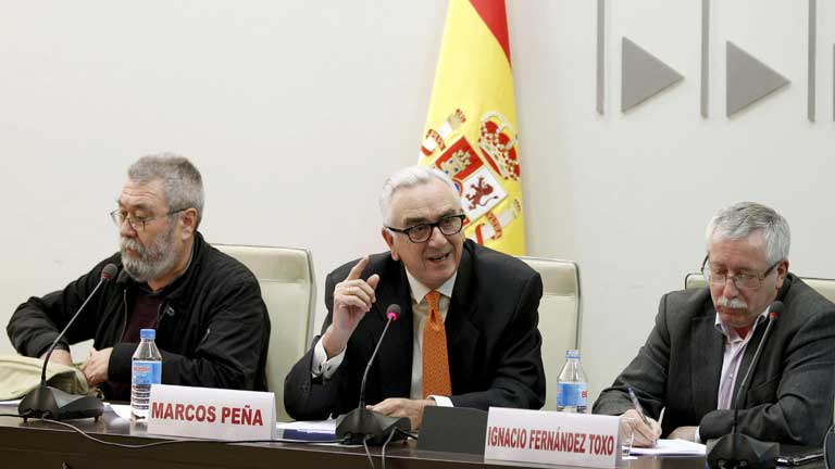 Los sindicatos proponen subir las cotizaciones de trabajadores y empresas a la Seguridad Social