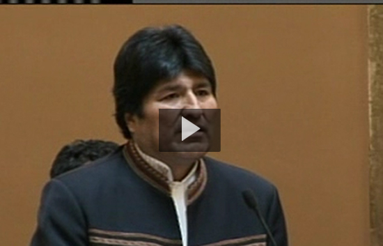 Evo Morales pide al embajador de EE.UU. que abandone Bolivia