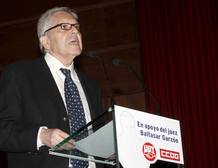 UGT Y CCOO MOVILIZAN A MILES DE PERSONAS CONTRA "LA PERSECUCI&Oacute;N" A GARZ&Oacute;N