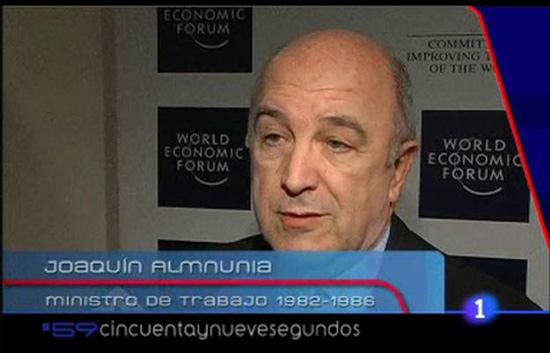 59 segundos - Lo que opina de la reforma de pensiones Calvo Ortega y Almunia