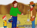 Imagen del  v&iacute;deo de Caillou titulado LA EXCAVACI&Oacute;N DE CAILLOU