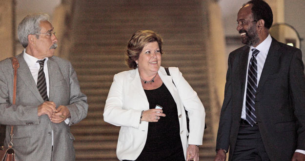 LA EXCONSELLERA DE TURISMO DECLARA COMO IMPUTADA ANTE EL TSJ POR LA SUPUESTA FINANCIACI&Oacute;N IRREGULAR DEL PP-CV