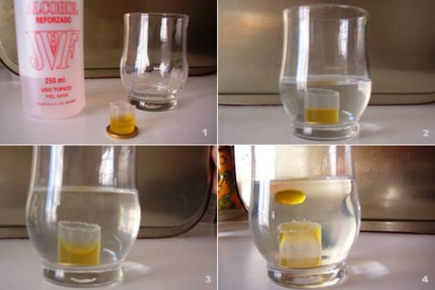 Experimento de la gota submarina