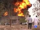 Ir al Video&nbsp;La explosi&oacute;n de un dep&oacute;sito de combustible provoca 100 muertos en Sirte