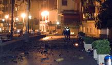 Explota una furgoneta-bomba en Getxo Explota una furgoneta-bomba en Getxo