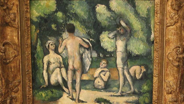 Exposición de Paul Cezanne en el Museo Thyssen, en Madrid