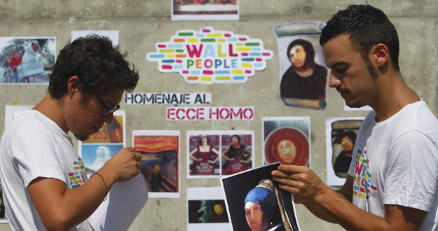 UNA EXPOSICIÓN REÚNE EN BARCELONA REINTERPRETACIONES DEL ECCEHOMO DE BORJA UNA EXPOSICIÓN REÚNE EN BARCELONA REINTERPRETACIONES DEL ECCEHOMO DE BORJA
