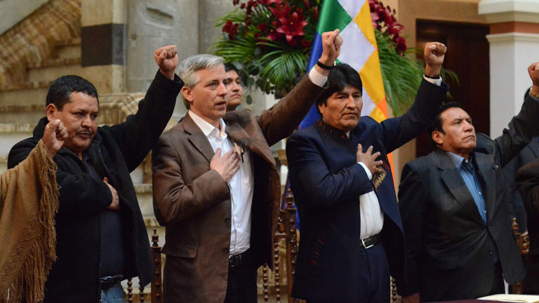 El presidente Evo Morales expropia la filial de Red El&eacute;ctrica Espa&ntilde;ola en Bolivia