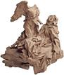 El &eacute;xtasis de santa Teresa .Gian Lorenzo Bernini. Terracota, 45 x 35 x 22 cm. San Petersburgo, State Hermitage Museum