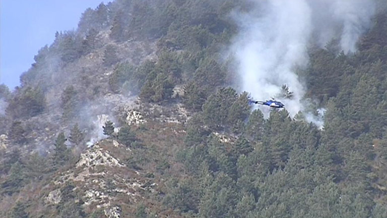Extinguidos la mayor&iacute;a de los incendios en el Pirineo