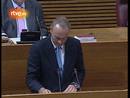 Ir al Video&nbsp;Fabra destaca su "admiraci&oacute;n" por el "honrado" Camps en su discurso de investidura