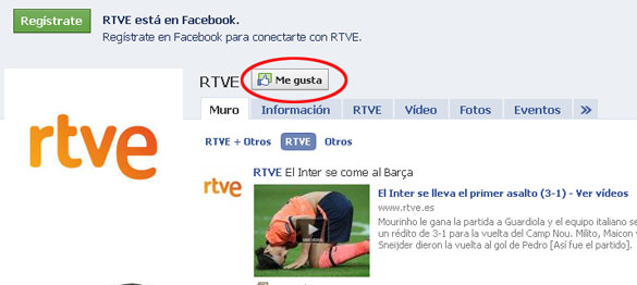 Facebook cambia el bot&oacute;n "hazte fan" por el "me gusta"