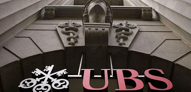Fachada de la sede del banco UBS en Z&uacute;rich