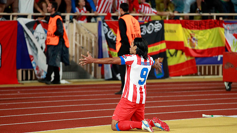 Falcao adelanta al Atl&eacute;tico en M&oacute;naco (0-1)