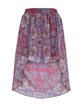 Falda estampada de Blanco en colores lila (22,99&euro;)