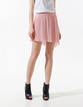 Minifalda rosa palo de Zara (29,95&euro;)