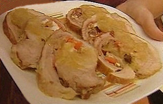 Espa&ntilde;a Directo - Falda de cerdo rellena