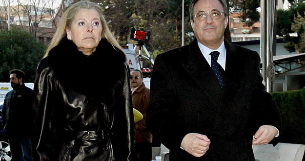 FALLECE MARÍA DE LOS ÁNGELES SANDOVAL, ESPOSA DE FLORENTINO PÉREZ, PRESIDENTE DEL REAL MADRID FALLECE MARÍA DE LOS ÁNGELES SANDOVAL, ESPOSA DE FLORENTINO PÉREZ, PRESIDENTE DEL REAL MADRID