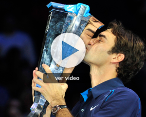 Federer suda tinta para ganar su sexto Masters