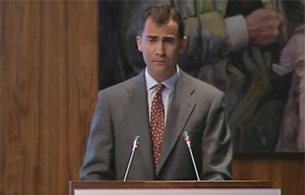 Ver v&iacute;deo  'Felipe de Borb&oacute;n: "ETA no va a cambiar nuestro sistema de convivencia"'