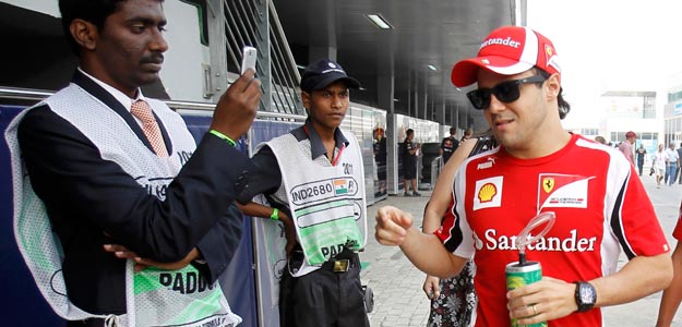 El piloto brasile&ntilde;o de Ferrari, Felipe Massa
