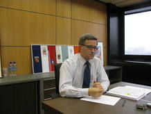 Felipe Petriz, durante la entrevista.