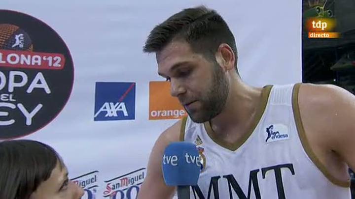 Ver v&iacute;deo  'Felipe Reyes, 'MVP' del Madrid - Fuenlabrada'