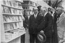I Feria del Libro. Alcal&aacute; Zamora y Rafael S&aacute;nchez Guerra.