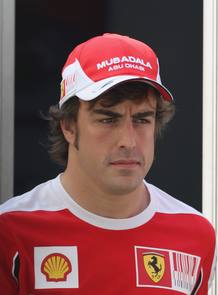Fernando Alonso en el circuito de Sepang en Kuala Lumpur (Malasia).