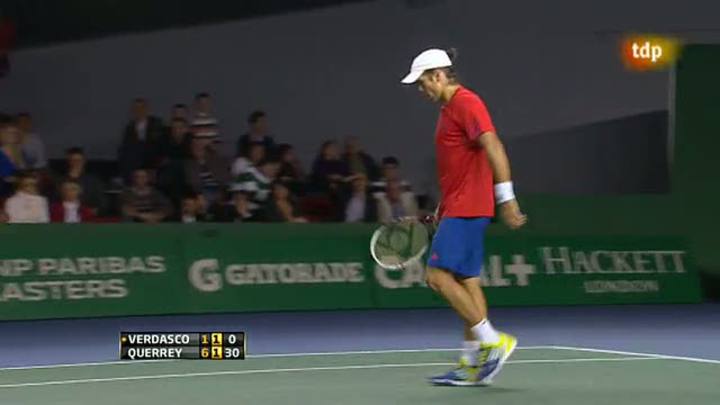 Ir al Video&nbsp;Fernando Verdasco se retira en Par&iacute;s-Bercy