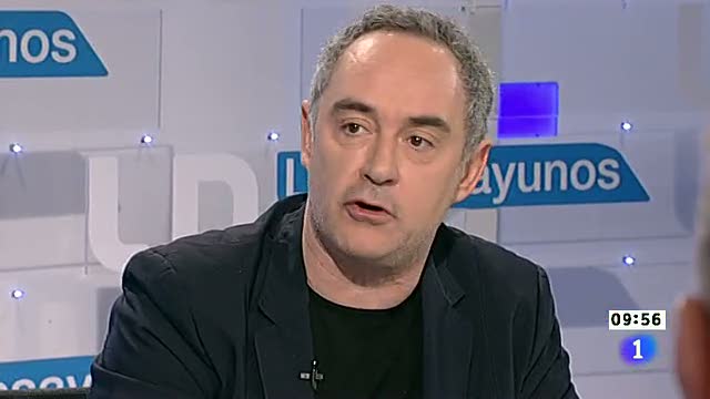 Ferr&aacute;n Adri&agrave; asegura que el problema de los espa&ntilde;oles es de 'confianza' en Los desayunos de TVE