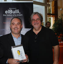 Ferran Adrià y Matt Groening Ferran Adrià y Matt Groening