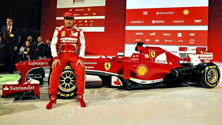 Ferrari presenta el nuevo monoplaza de Fernando Alonso