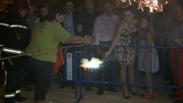 En familia - La feria por dentro - Pirot&eacute;cnicos