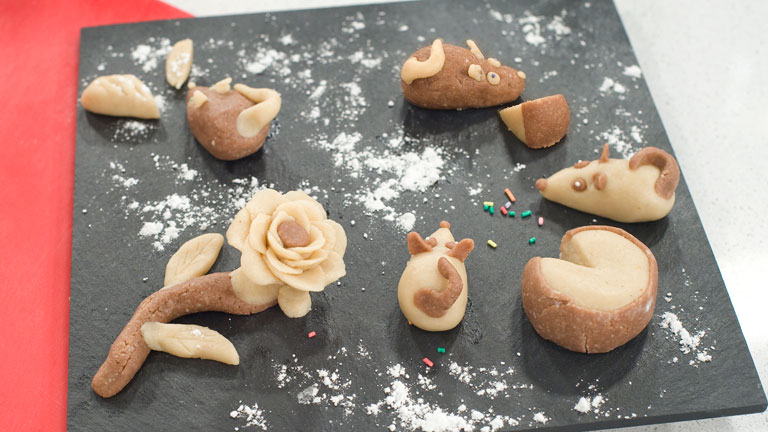 Saber cocinar - Truco - Figuritas de almendra