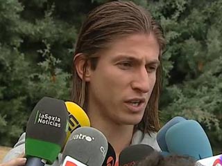 Ver v&iacute;deo  'Filipe Luis env&iacute;a &aacute;nimos a Villa'
