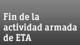 Fin de la actividad armada de ETA