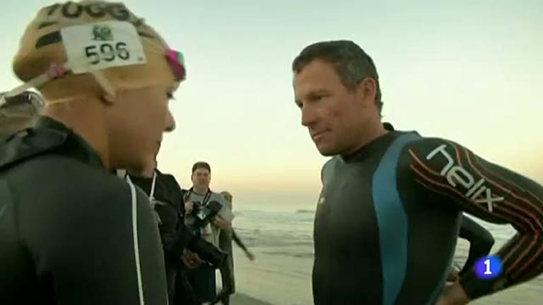 La FINA prohibe a Armstrong disputar una prueba de nataci&oacute;n