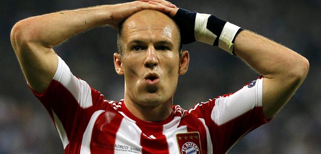 El jugador holand&eacute;s del Bayern de M&uacute;nich Arjen Robben