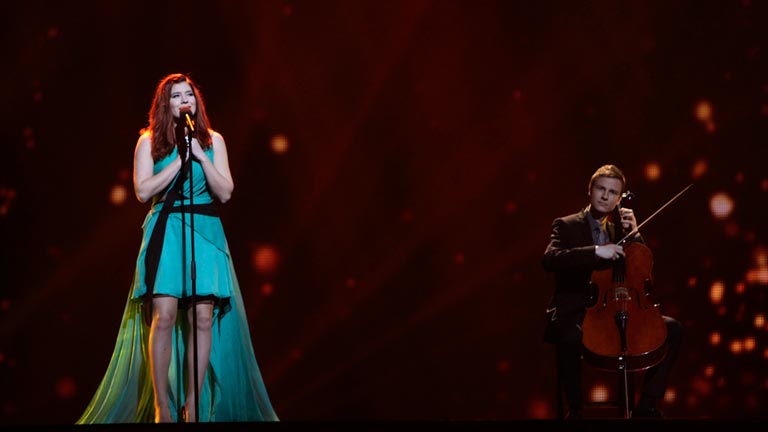 Finlandia Eurovisi&oacute;n 2012 - Pernilla Karlsson - 1&ordf; semifinal 