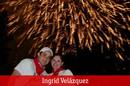 Foto bajo los fuegos artificiales