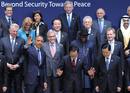 Foto de familia de los l&iacute;deres que han asistido a la II Cumbre de Seguridad Nuclear, celebrada en Corea del Sur