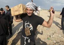 Fotografía de archivo del activista italiano Vittorio Arrigoni Fotografía de archivo del activista italiano Vittorio Arrigoni