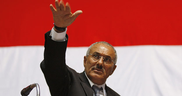Fotograf&iacute;a de archivo del presidente yemen&iacute;, con fecha de febrero de 2011