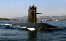 Ten French sailors were killed in an explosion aboard the French nuclear submarine " l' Emeraude " a..