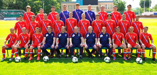 Los componentes de la selecci&oacute;n de Rusia para la Eurocopa 2012