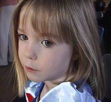 Fotograf&iacute;a de la peque&ntilde;a Madeleine McCann a los tres a&ntilde;os de edad.