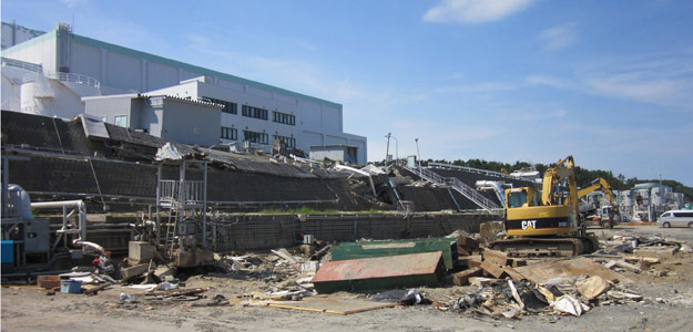 Fotograf&iacute;a de la unidad 5 de la central nuclear de Fukushima-Daiichi, el pasado 25 de agosto