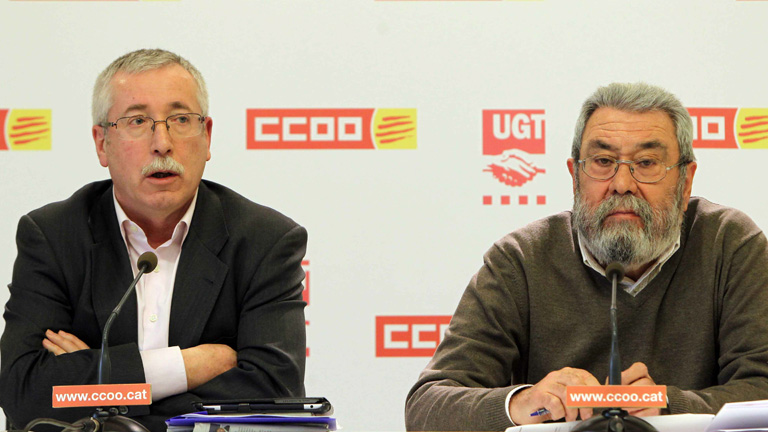 CC.OO. y UGT se&ntilde;alan el fracaso de la reforma laboral