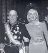 Fraga con su esposa en 1987